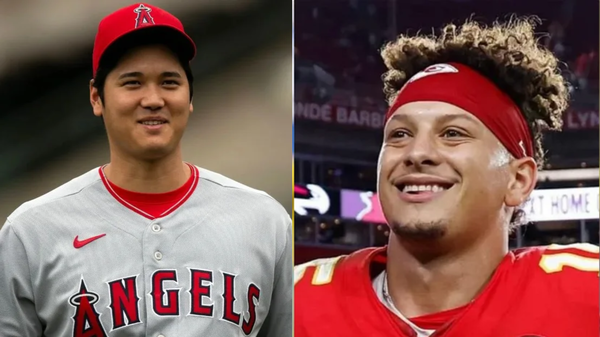 Shohei Ohtani and Patrick Mahomes