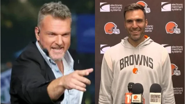 Pat McAfee and Joe Flacco