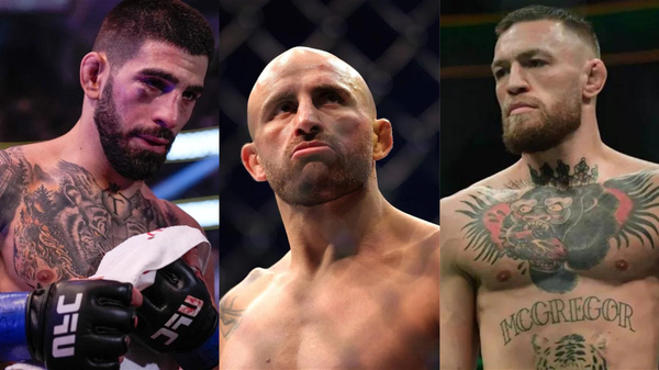 Ilia Topuria, Aleander Volkanovski, Conor McGregor