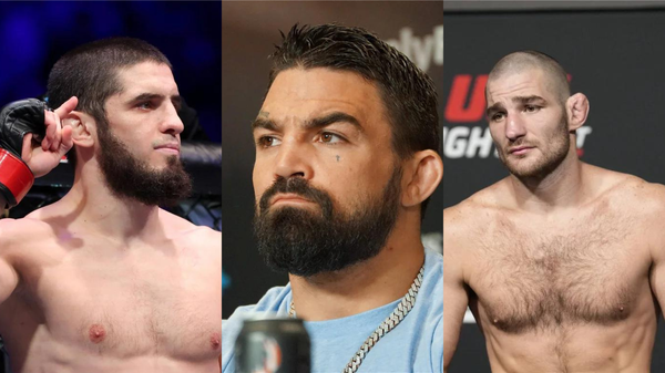 Islam Makhachev, Mike Perry, Sean Strickland