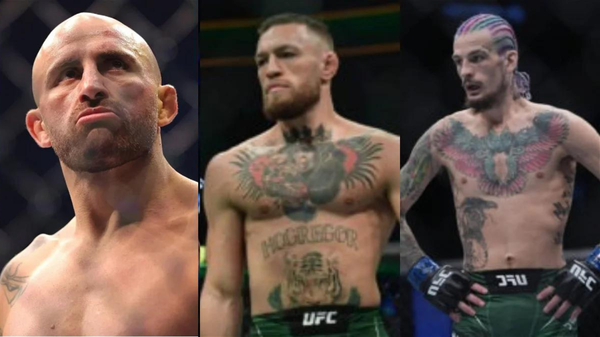 Alexander Volkanovski, Conor McGregor, Sean O&#8217;Malley