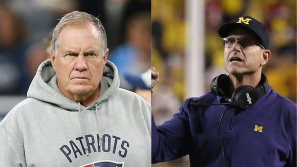 Bill Belichick and Jim Harbaugh