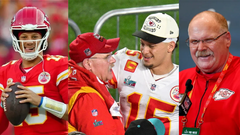 Patrick Mahomes and Andy Reid
