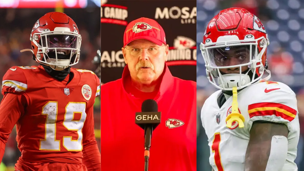 Kadarius Toney, Andy Reid, and Jerick McKinnon