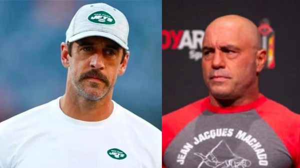 Aaron Rodgers and Joe Rogan