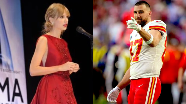 Taylor Swift and Travis Kelce