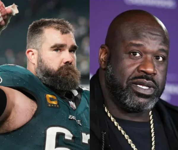 Jason Kelce, and Shaquille O&#8217;Neal