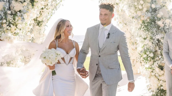 Patrick Mahomes and Brittany Mahomes&#8217; wedding