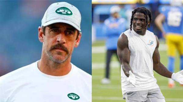 Aaron Rodgers and Tyreek Hill