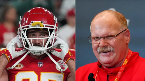 Travis Kelce and Andy Reid