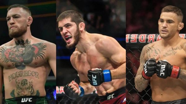 Conor McGregor, Islam Makhachev, Dustin Poirier