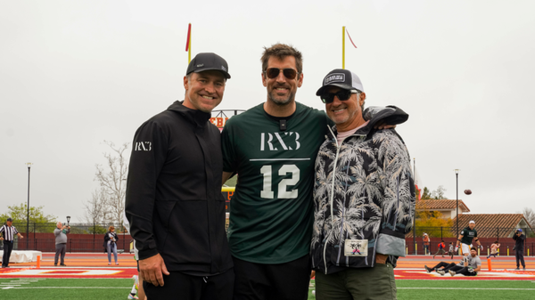 Aaron Rodgers and his RX3 partners