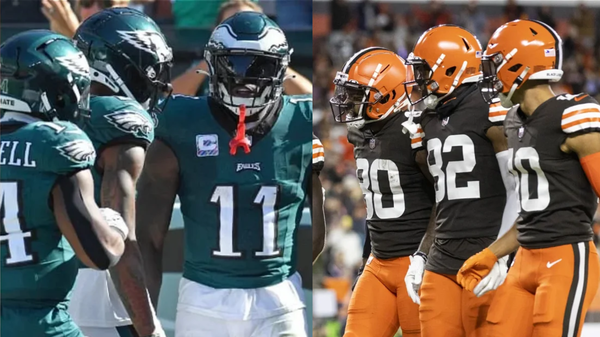 Philadelphia Eagles and Cleveland Browns