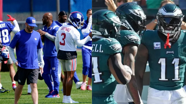 New York Giants and Philadelphia Eagles