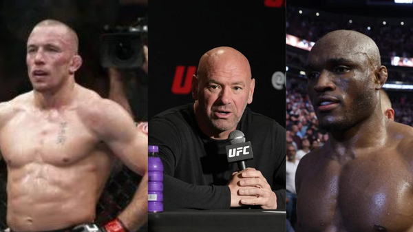 Georges St-Pierre, Dana White, Kamaru Uusman