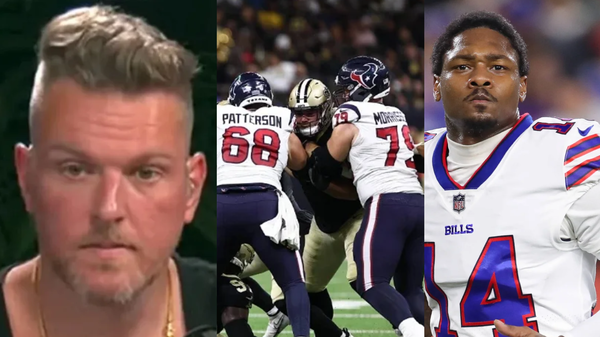 Pat McAfee, Houston Texans, and Stefon Diggs