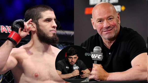 Islam Makhachev, Arman Tsarukyan, Dana White