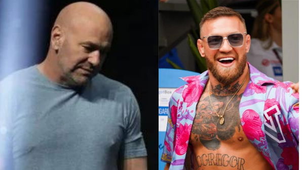 Dana White and Conor McGregor