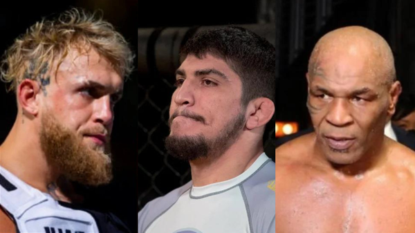 Jake Paul, Dillon Danis, Mike Tyson