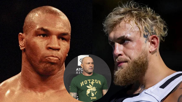 Mike tyson, Joe Rogan, Jake Paul