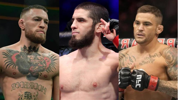 Conor McGregor, Islam Makhachev, Dustin Poirier