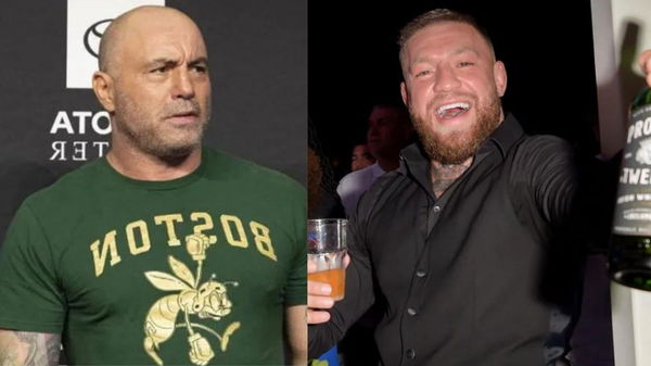 Joe Rogan and Conor McGreogr