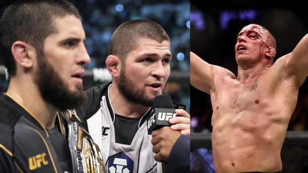 Islam Makhachev, Khabib Nurmagomedov, Georges St-Pierre