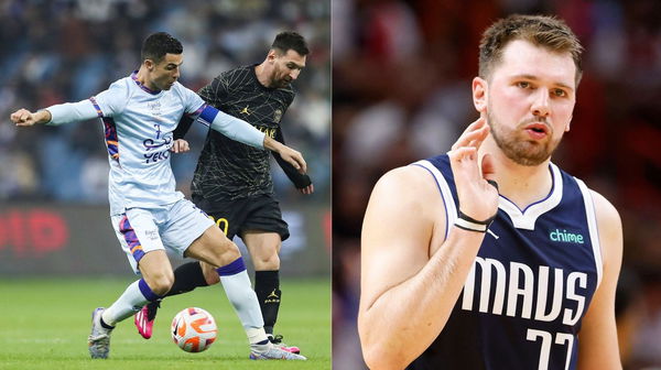 Luka Doncic, Cristiano Ronaldo, Lionel Messi