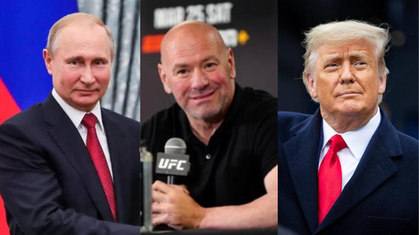 Vladimir Putin, Dana White, Donald Trump