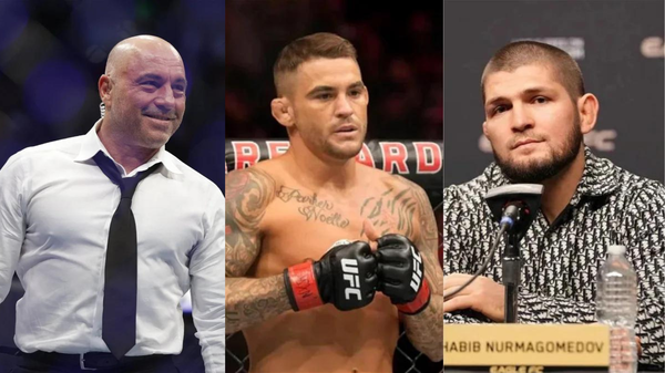 Joe Rogan, Dustin poirier, Khabib