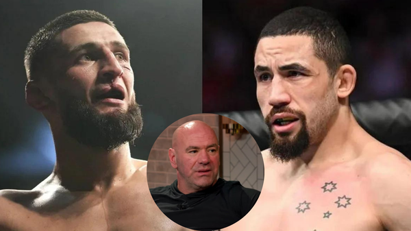 Khamzat Chimaev, Robert Whittaker, Dana White