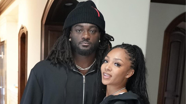 Brandon Aiyuk and his girlfriend Rochelle Searight