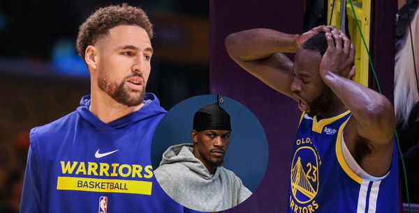 Klay Thompson, Draymond Green, Jimmy Butler