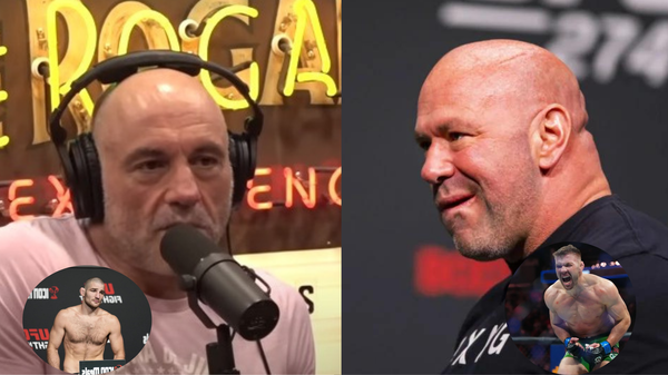 Joe Rogan, Dana White, Sean Strickland, Dricus Du Plessis