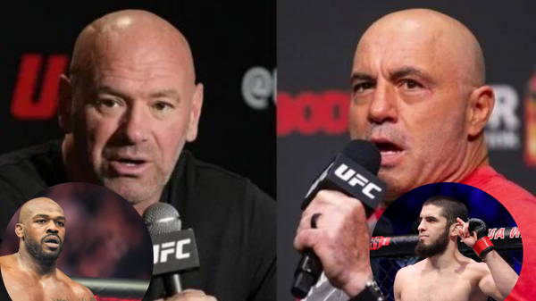 Dana White, Joe Rogan, Jon Jones, Islam Makhachev