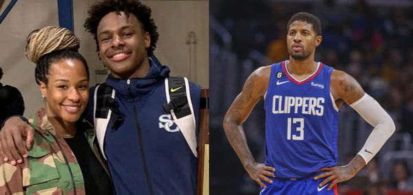 Paul George Claps Back at Bronny James’ Haters, Highlights Mom Savannah ...