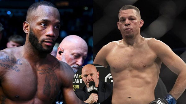 Leon Edwards, Nate Diaz and Dana White