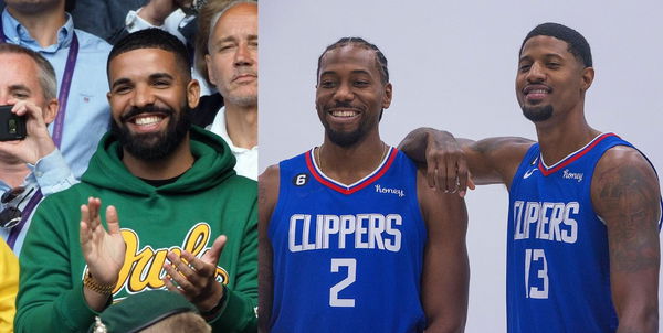 Paul George, Kawhi Leonard, Drake