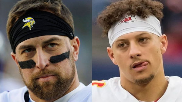 Adam Thielen and Mahomes