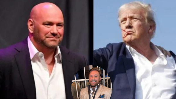 Dana White, Donald Trump, Conor McGregor