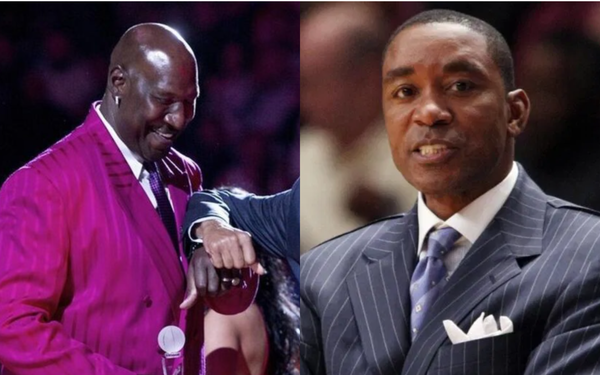 Darryl Dawkins and Isiah Thomas