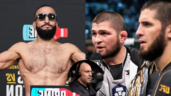 Belal Muhammad, Islam Makhachev, Khabib Nurmagomedov, Joe Rogan