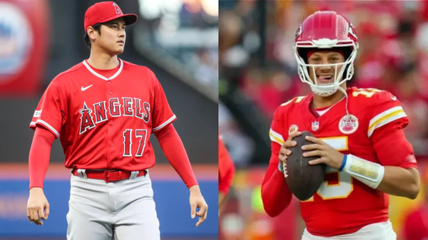 Patrick Mahomes and Shohei Ohtani