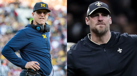 Jim Harbaugh and Dan Campbell