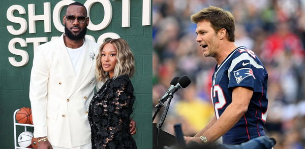 LeBron James, Savannah James, Tom Brady