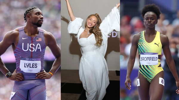 Noah Lyles, Beyonce, Junelle Bromfield