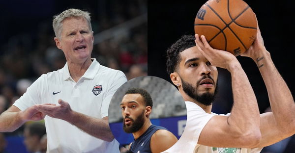 Steve Kerr, Jayson Tatum, Rudy Gobert