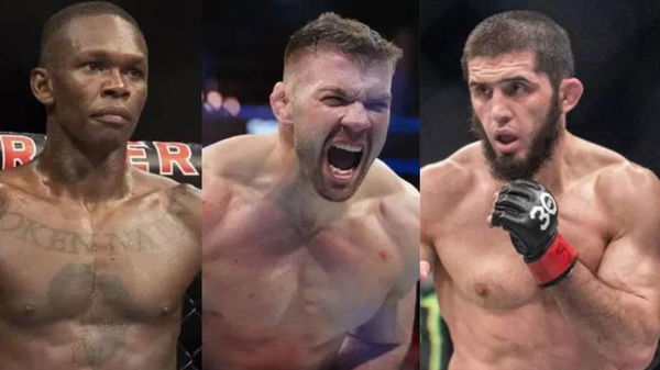 Israel Adesanya; Dricus Du Plessis,Islam Makhachev