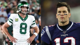 Aaron Rodgers and Tom Brady