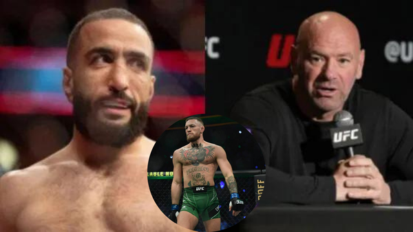 Belal Muhammad, Dana White, Conor McGregor